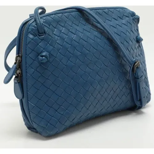 Pre-owned Cross Body Bags, female, , Size: ONE SIZE Pre-owned Leather shoulder-bags - Bottega Veneta Vintage - Modalova