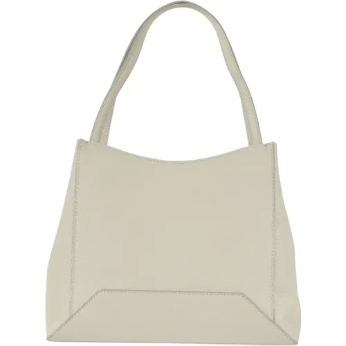 Ludovica Leather Shopping Bag , female, Sizes: ONE SIZE - Gianni Chiarini - Modalova