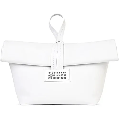 Stilvolle Lederhandtasche für Frauen - Maison Margiela - Modalova