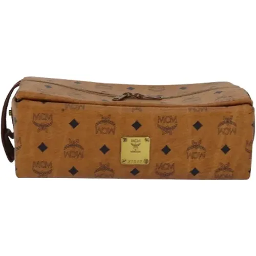 Pre-owned Canvas clutches , female, Sizes: ONE SIZE - MCM Pre-owned - Modalova