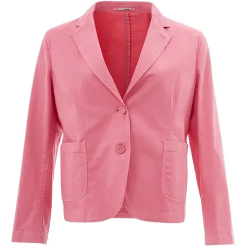 Elegant Cotton Jacket , Damen, Größe: M - Lardini - Modalova