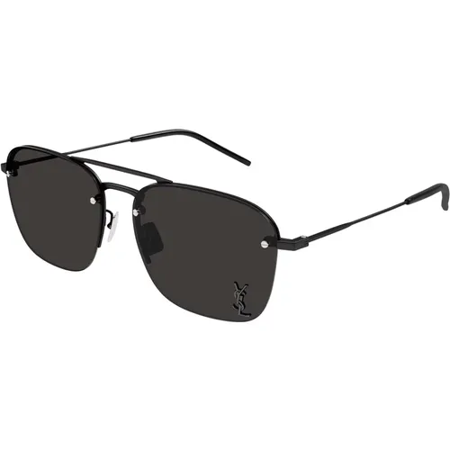 Grey Sunglasses SL 309 M,Silver/Grey Sunglasses SL 309 M,Sl 309 Sonnenbrille - Saint Laurent - Modalova