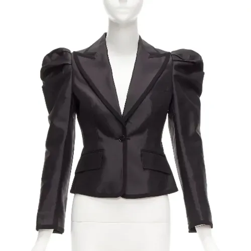 Pre-owned Silk outerwear , female, Sizes: 2XS - Dolce & Gabbana Pre-owned - Modalova