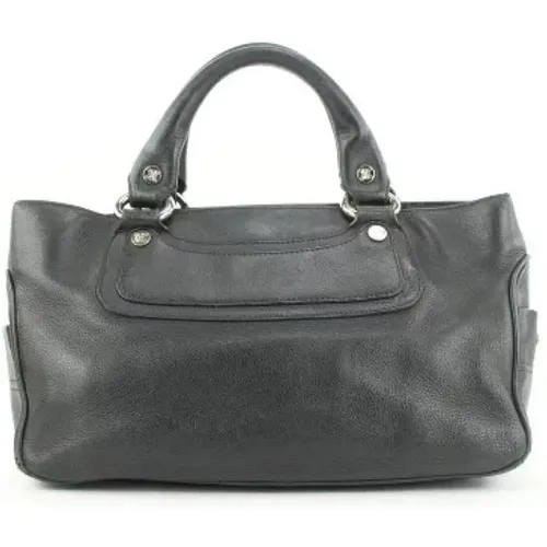 Pre-owned Handbags, female, , Size: ONE SIZE Pre-owned Leather celine-bags - Celine Vintage - Modalova