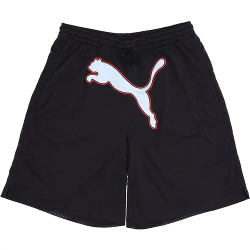 Mesh Basketball Shorts Dua Lipa , female, Sizes: S, L, M - Puma - Modalova