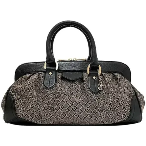 Pre-owned Canvas handbags , female, Sizes: ONE SIZE - Bally Pre-owned - Modalova