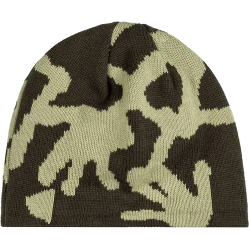 Runningman Beanie - Warm and Stylish , male, Sizes: ONE SIZE - Gramicci - Modalova