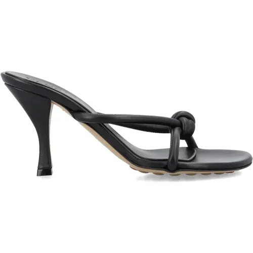 Schwarze Schuhe mit Knotendetail - Bottega Veneta - Modalova
