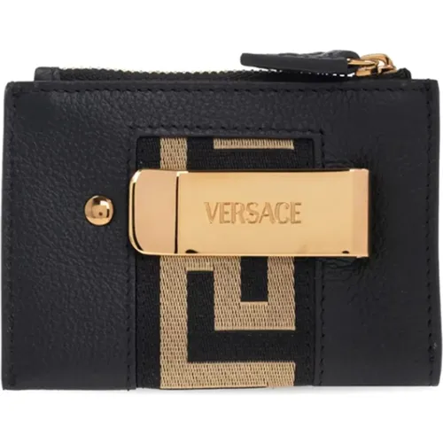 Stylish Card Holder , male, Sizes: ONE SIZE - Versace - Modalova