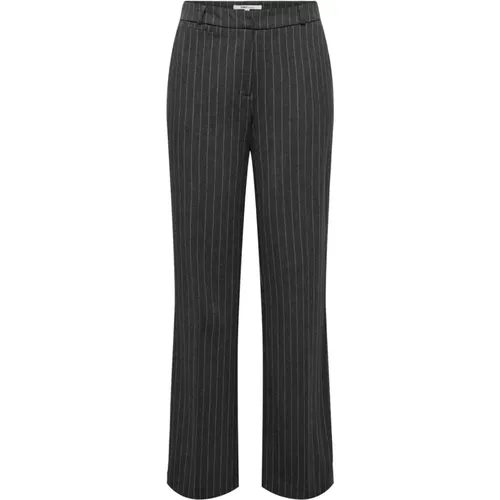 Wide Trousers, female, , Size: XS Straight Pinstripe Pants Autumn/Winter Collection - Only - Modalova