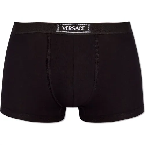 Baumwollboxershorts , Herren, Größe: 2XL - Versace - Modalova