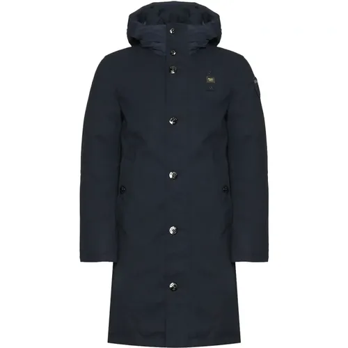 Synthetic Coat for Men , male, Sizes: L - Blauer - Modalova