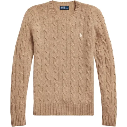 Stilvoller Rundhals-Strickpullover , Damen, Größe: M - Polo Ralph Lauren - Modalova