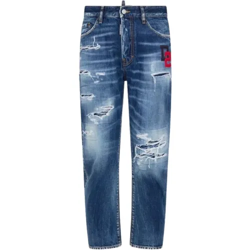 Straight Jeans , male, Sizes: S - Dsquared2 - Modalova
