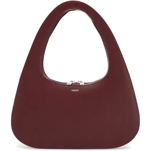 Swipe Baguette Lederhandtasche - Coperni - Modalova