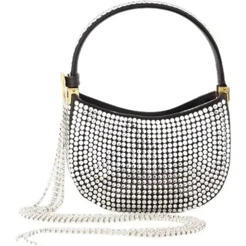 Micro Vesna Hobo Bag - Strass , female, Sizes: ONE SIZE - Magda Butrym - Modalova