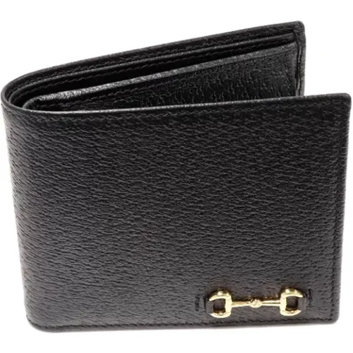 Pre-owned Wallets, female, , Size: ONE SIZE Pre-owned Leather wallets - Gucci Vintage - Modalova