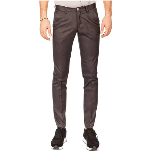 Leather Trousers , male, Sizes: W31, W32 - Alessandro Dell'Acqua - Modalova