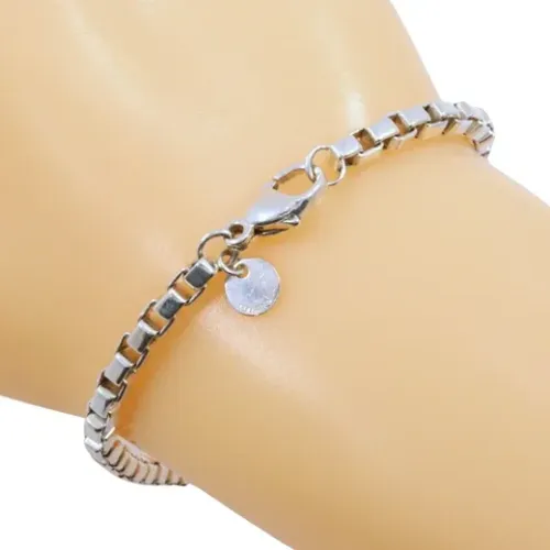 Pre-owned Jewellery, female, , Size: ONE SIZE Pre-owned Silver bracelets - Tiffany & Co. Pre-owned - Modalova