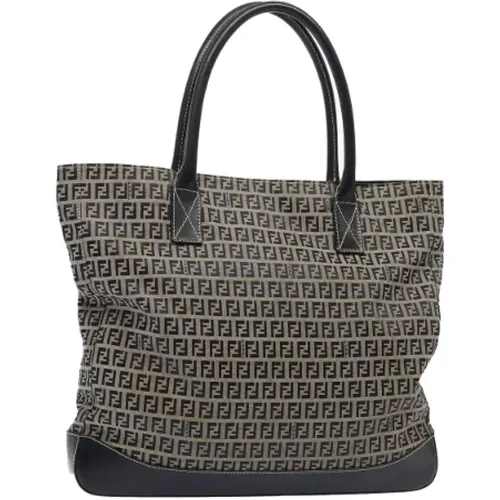 Pre-owned Tote Bags, unisex, , Size: ONE SIZE Pre-owned Canvas totes - Fendi Vintage - Modalova