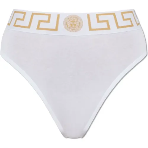 Bottoms, female, , Size: M Cotton briefs - Versace - Modalova