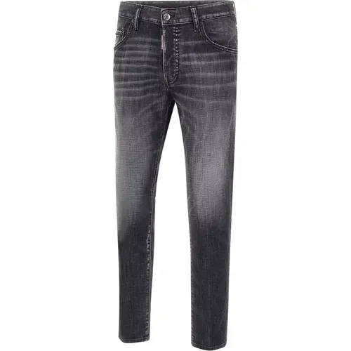 Schwarze Jeans für Männer , Herren, Größe: M - Dsquared2 - Modalova