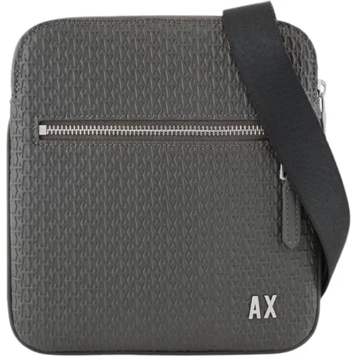 Messenger Bags, male, , Size: ONE SIZE Crossbody Bag - Armani Exchange - Modalova