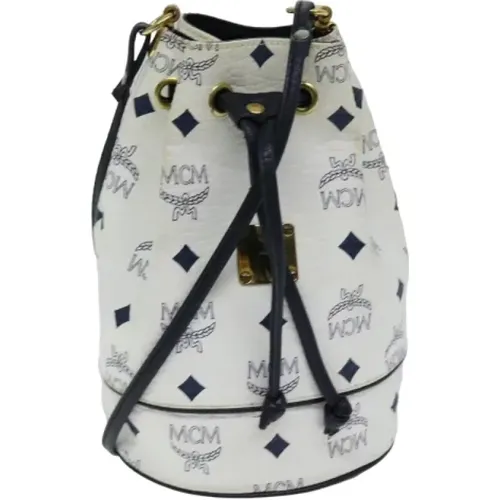 Pre-owned Bucket Bags, female, , Size: ONE SIZE Pre-owned Leather shoulder-bags - MCM Pre-owned - Modalova