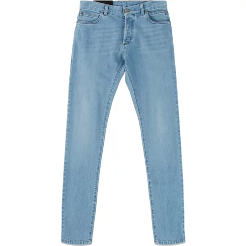 Slim Fit Jeans , male, Sizes: W33 - Balmain - Modalova