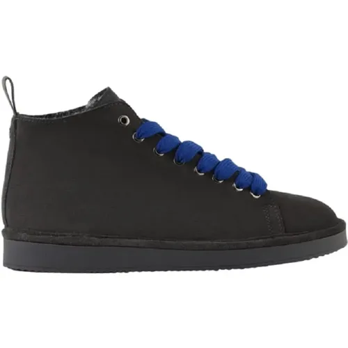 Sneakers, male, , Size: 8 US Ankle Boots Cobalt Blue Suede - Panchic - Modalova