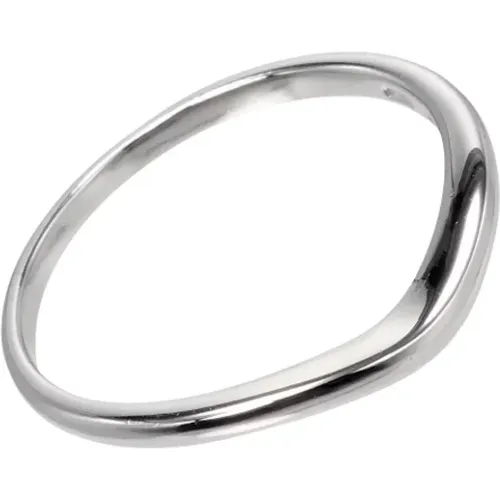 Pre-owned Jewellery, female, , Size: ONE SIZE Pre-owned Platinum rings - Bvlgari Vintage - Modalova