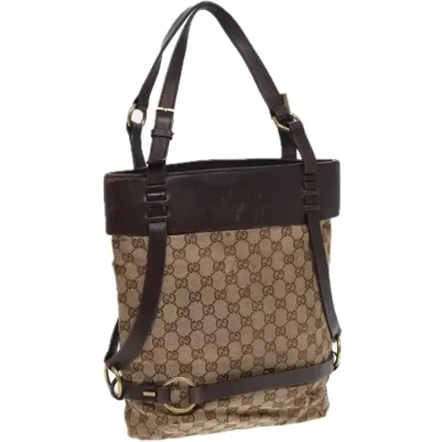 Pre-owned Canvas gucci-bags , female, Sizes: ONE SIZE - Gucci Vintage - Modalova