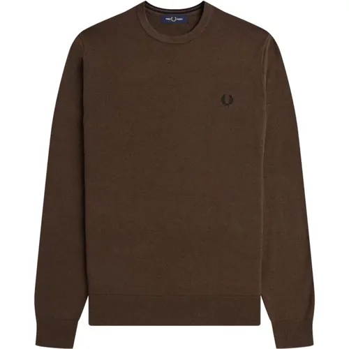 Sportlicher Merinowollpullover , Herren, Größe: 2XL - Fred Perry - Modalova