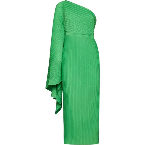 Elegant Lenna Midi Dress , female, Sizes: 2XS - Solace London - Modalova