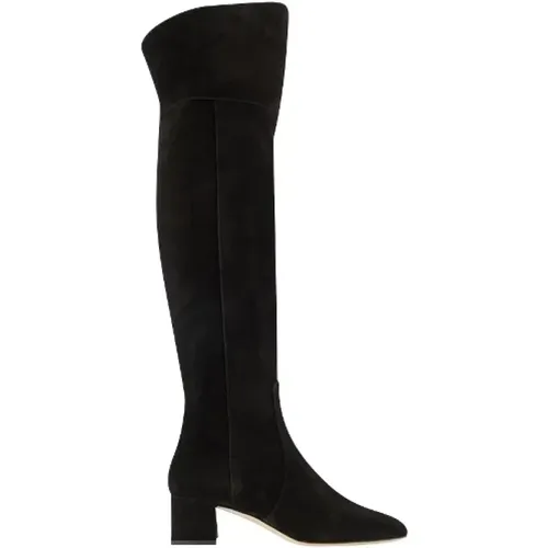 Leather boots , female, Sizes: 3 UK, 2 UK - aeyde - Modalova