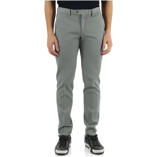 Chinos, male, , Size: W35 Trousers - Michael Coal - Modalova