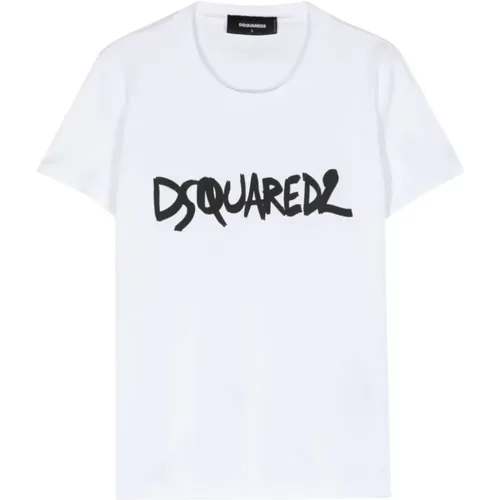 T-Shirts , Damen, Größe: XS - Dsquared2 - Modalova