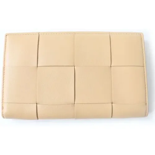 Pre-owned Wallets, female, , Size: ONE SIZE Pre-owned Leather wallets - Bottega Veneta Vintage - Modalova