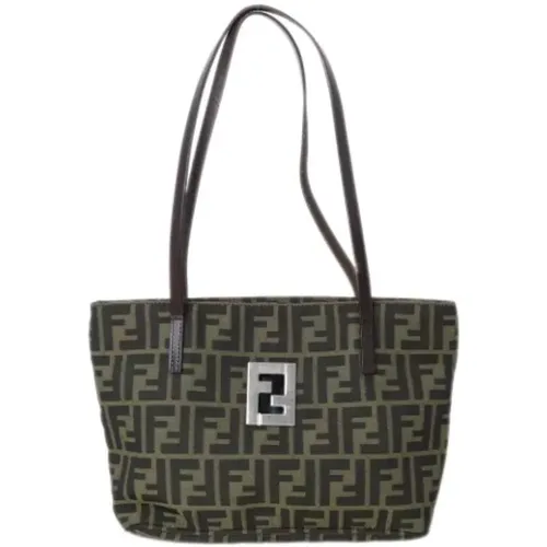 Pre-owned Tote Bags, female, , Size: ONE SIZE Pre-owned Fabric fendi-bags - Fendi Vintage - Modalova