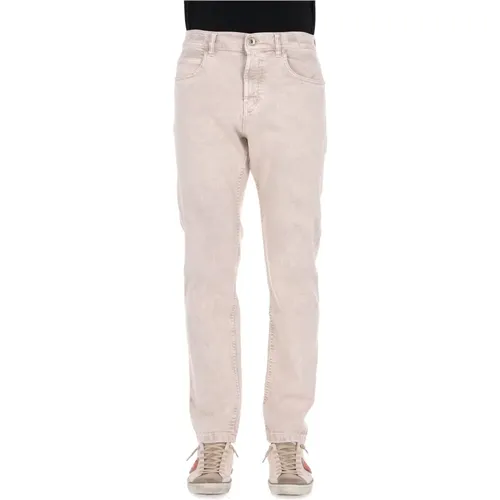 Straight Jeans, male, , Size: W30 Straight Jeans - Eleventy - Modalova