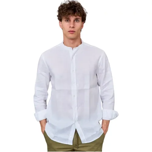 Formal Shirts, Upgrade Your Formal Look with s 85072 Bianco Camicia , male, Sizes: 2XL, XL, L - Aspesi - Modalova