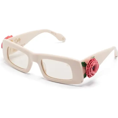 Sunglasses, unisex, , Size: 51 MM Dolly WH Limited Edition Sunglasses - Etnia Barcelona - Modalova