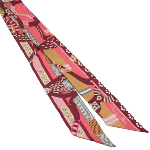 Pre-owned Silk scarves , female, Sizes: ONE SIZE - Hermès Vintage - Modalova