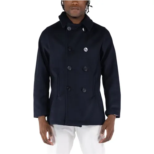 Peacoat Jacket , male, Sizes: 2XL, XL, 3XL - Chesapeake's - Modalova