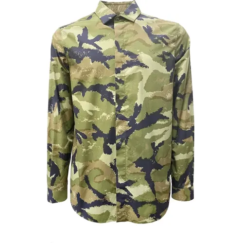 Camouflage Army Hemd Valentino - Valentino - Modalova
