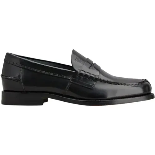 Loafers, male, , Size: 11 US Moccasin Leather Flat Shoes - TOD'S - Modalova