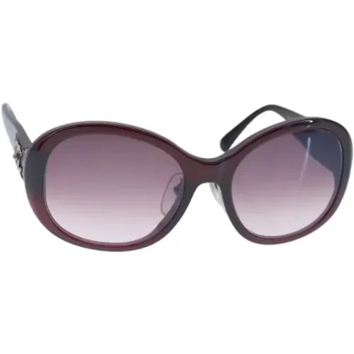 Pre-owned Accessories, female, , Size: ONE SIZE Pre-owned Plastic sunglasses - Chanel Vintage - Modalova