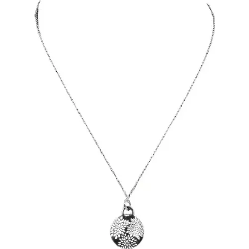 Pre-owned Jewellery, female, , Size: ONE SIZE Pre-owned Silver necklaces - Tiffany & Co. Pre-owned - Modalova