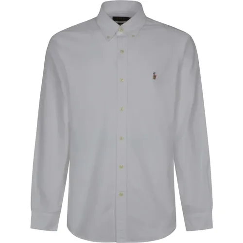 Weißes Langarm-Sportshirt - Polo Ralph Lauren - Modalova