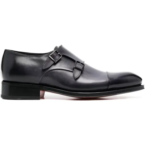 Business-Schuhe , Herren, Größe: 44 1/2 EU - Santoni - Modalova
